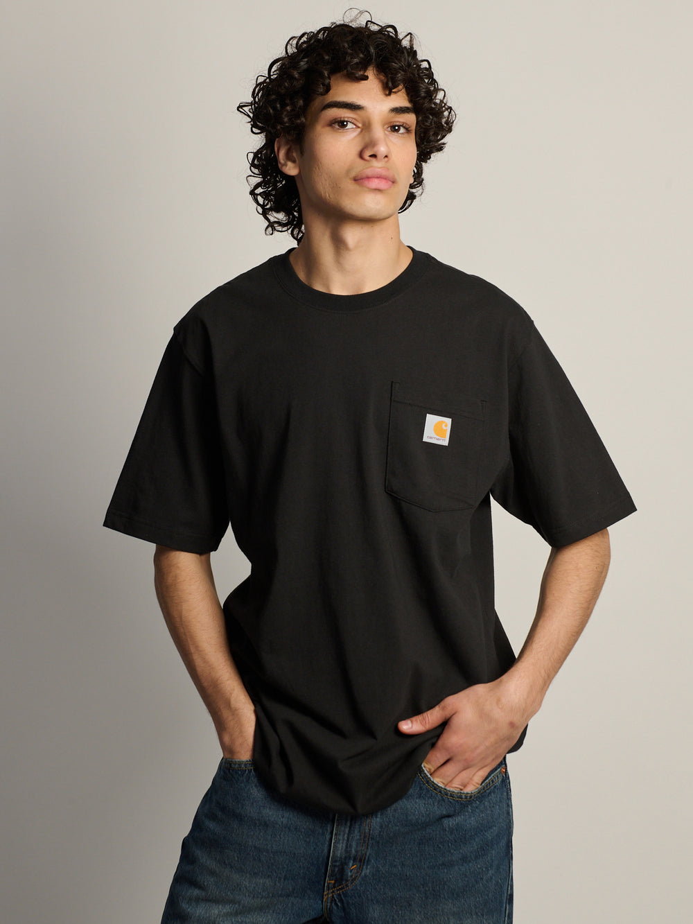 TSHIRT DE TRAVAIL MANCHES COURTES AVEC POCHETTE POUR HOMME