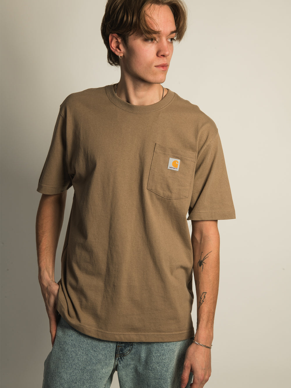 TSHIRT DE TRAVAIL MANCHES COURTES AVEC POCHETTE POUR HOMME
