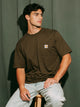 CARHARTT CARHARTT WORKWEAR POCKET T-SHIRT - LOG HEATHER - Boathouse