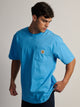 CARHARTT CARHARTT WORKWEAR POCKET T-SHIRT - BLUE - Boathouse