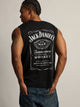 LICENSED JACK DANIELS MUSCLE TANK - Boathouse