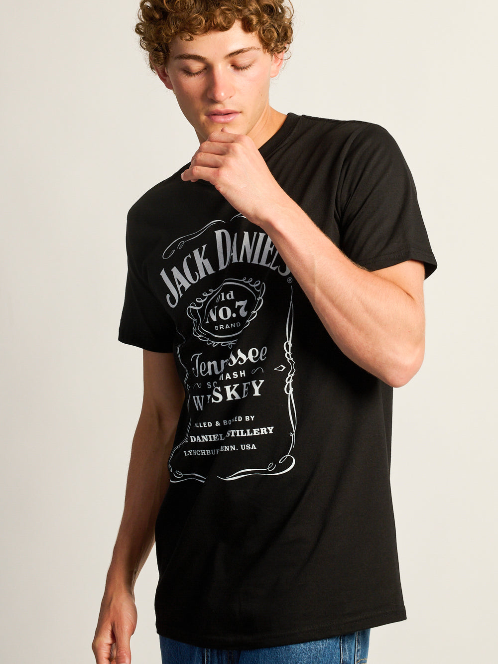 JACK DANIELS TEE - BLACK