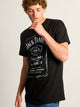 LICENSED JACK DANIELS TEE - BLACK - Boathouse