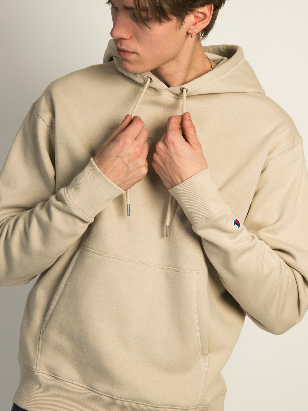 CHAMPION CLASSIC FLEECE C SCRIPT PULLOVER HOODIE