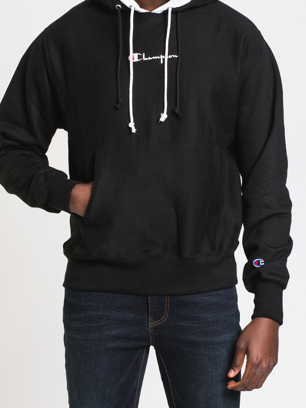 CHAMPION REVERSE WEAVE PULLOVER DOUBLE HOODIE - CLEARANCE