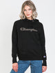 CHAMPION CHAMPION POWERBLEND EMBROIDERED SCRIPT PULLOVER HOODIE - CLEARANCE - Boathouse