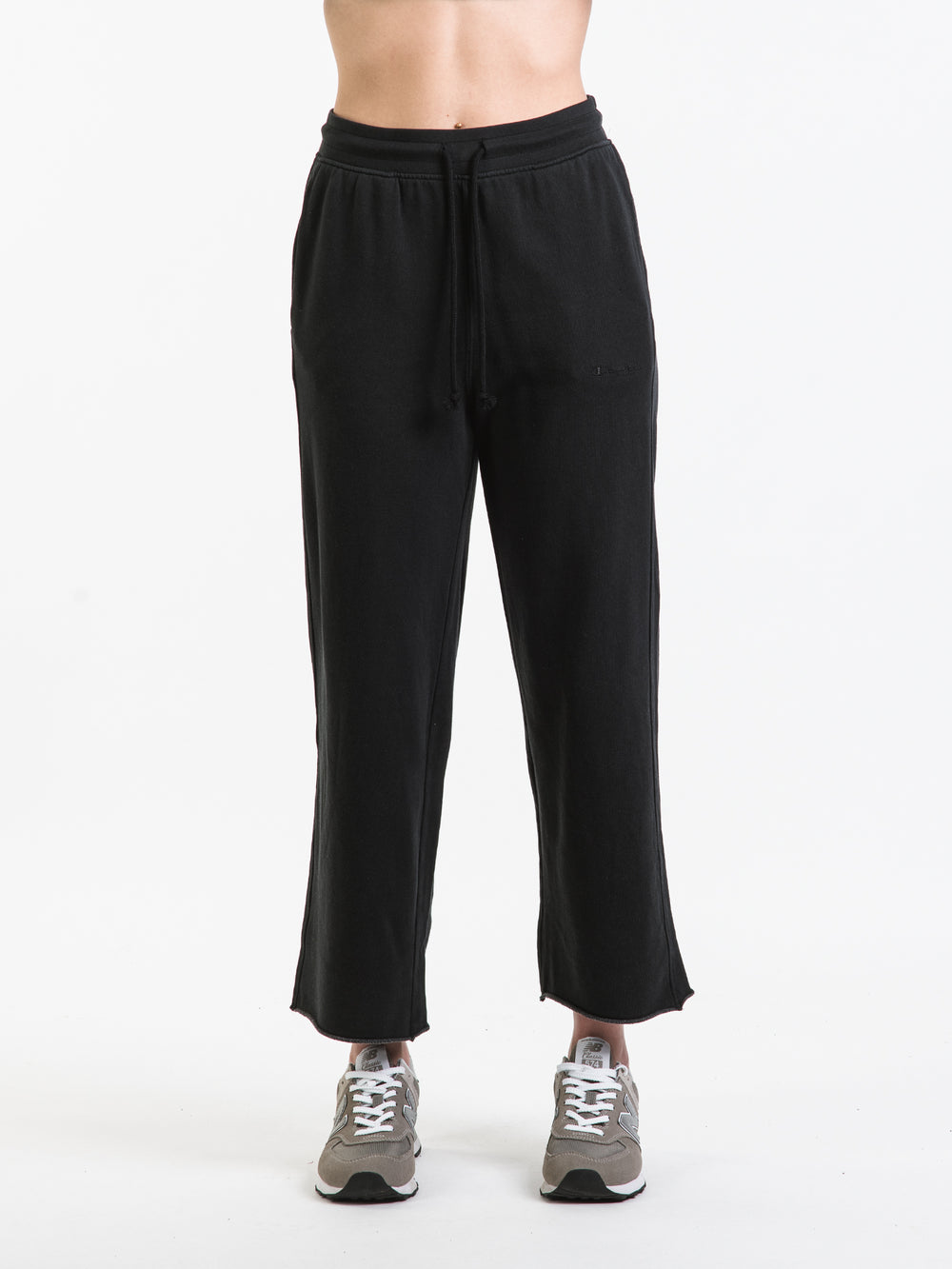 CHAMPION LIGHTWEIGHT WIDE LEG FLEECE PANTS - CLEARANCE