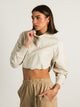 CHAMPION CHAMPION REVERSE WEAVE CROP CURVE HEM HOODIE - CLEARANCE - Boathouse