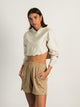 CHAMPION CHAMPION REVERSE WEAVE CROP CURVE HEM HOODIE - CLEARANCE - Boathouse