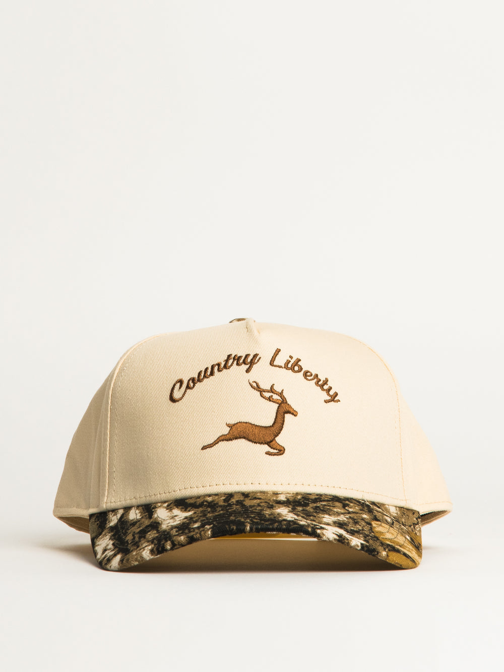 COUNTRY LIBERTY 2 TONE CAMO DEER HAT