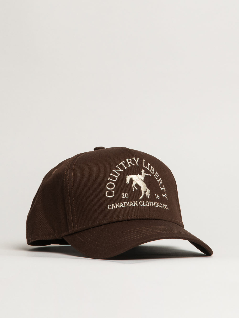 COUNTRY LIBERTY SOLID BROWN COWBOY HAT