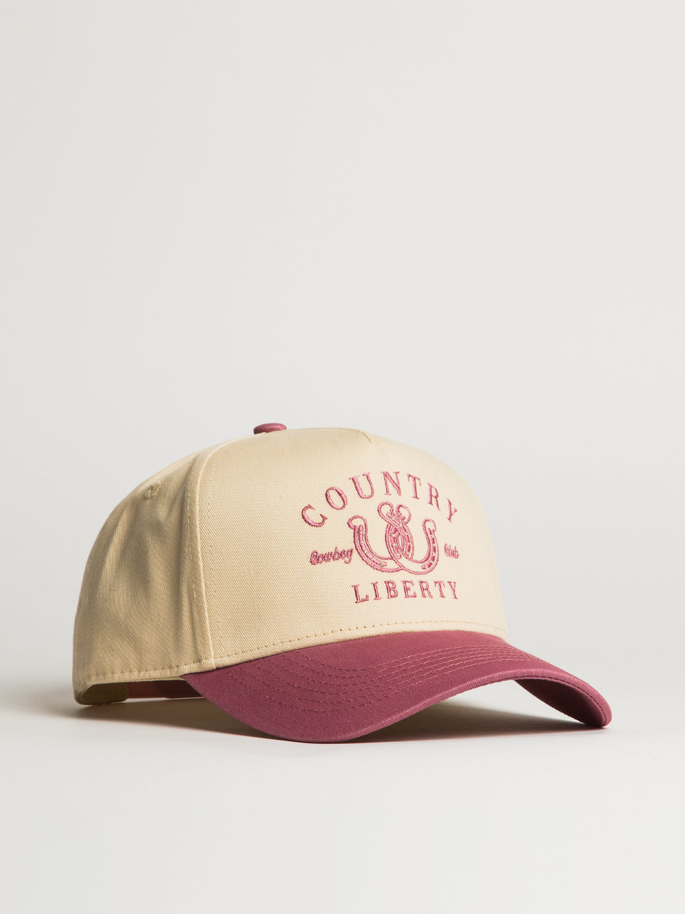 COUNTRY LIBERTY LUCKY YOU HAT - ROSE