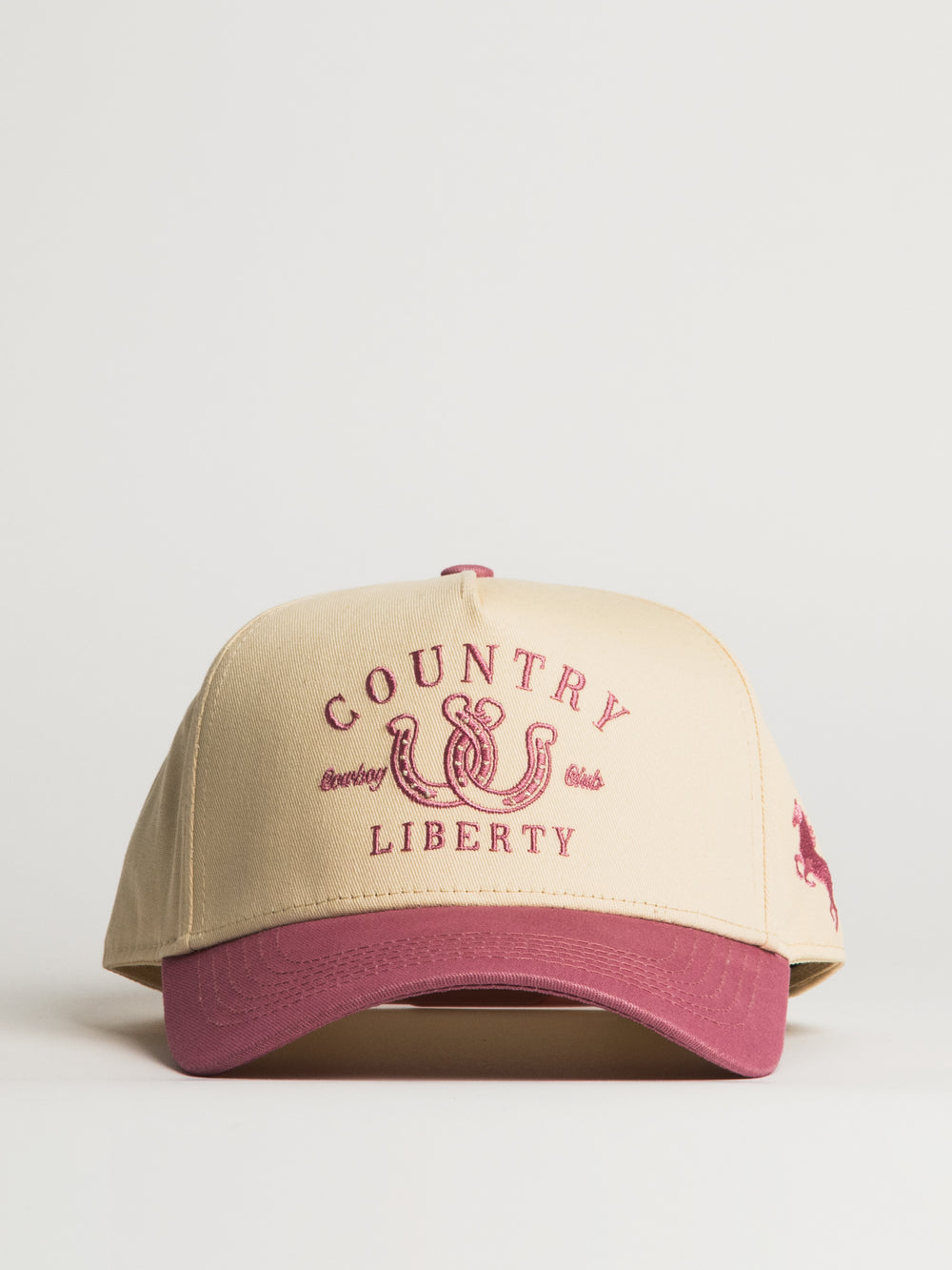 COUNTRY LIBERTY LUCKY YOU HAT - ROSE