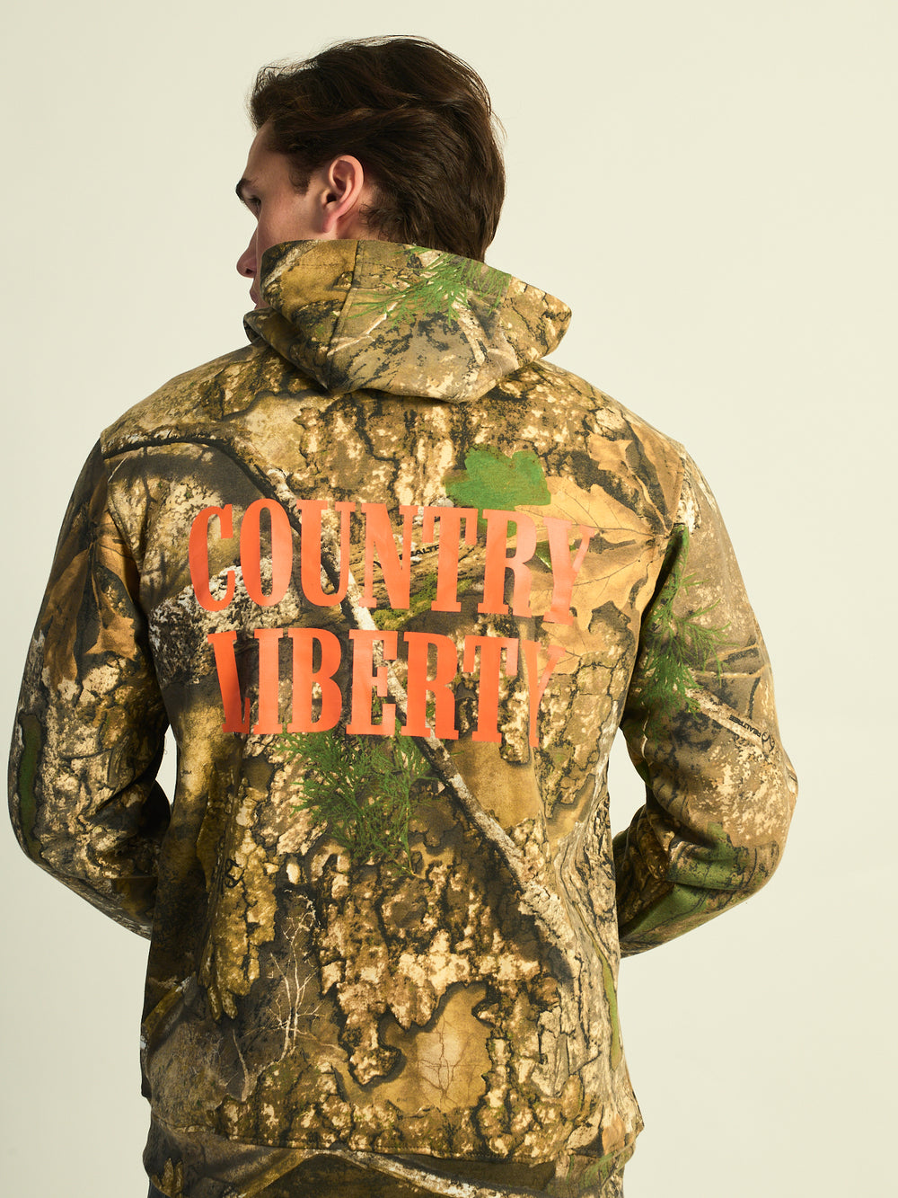 COUNTRY LIBERTY REAL TREE CAMO PULLOVER HOODIE