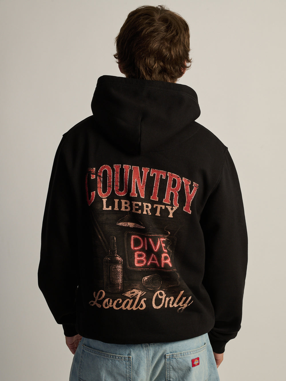 COUNTRY LIBERTY COUNTRY LIBERTY LOCALS ONLY PULLOVER HOODIE - Boathouse