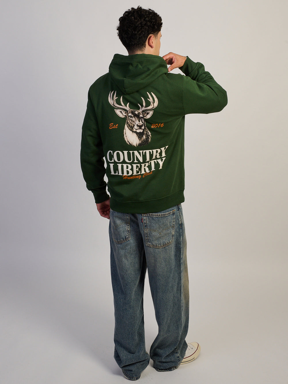 COUNTRY LIBERTY HUNTING CLUB Chandail à capuchon