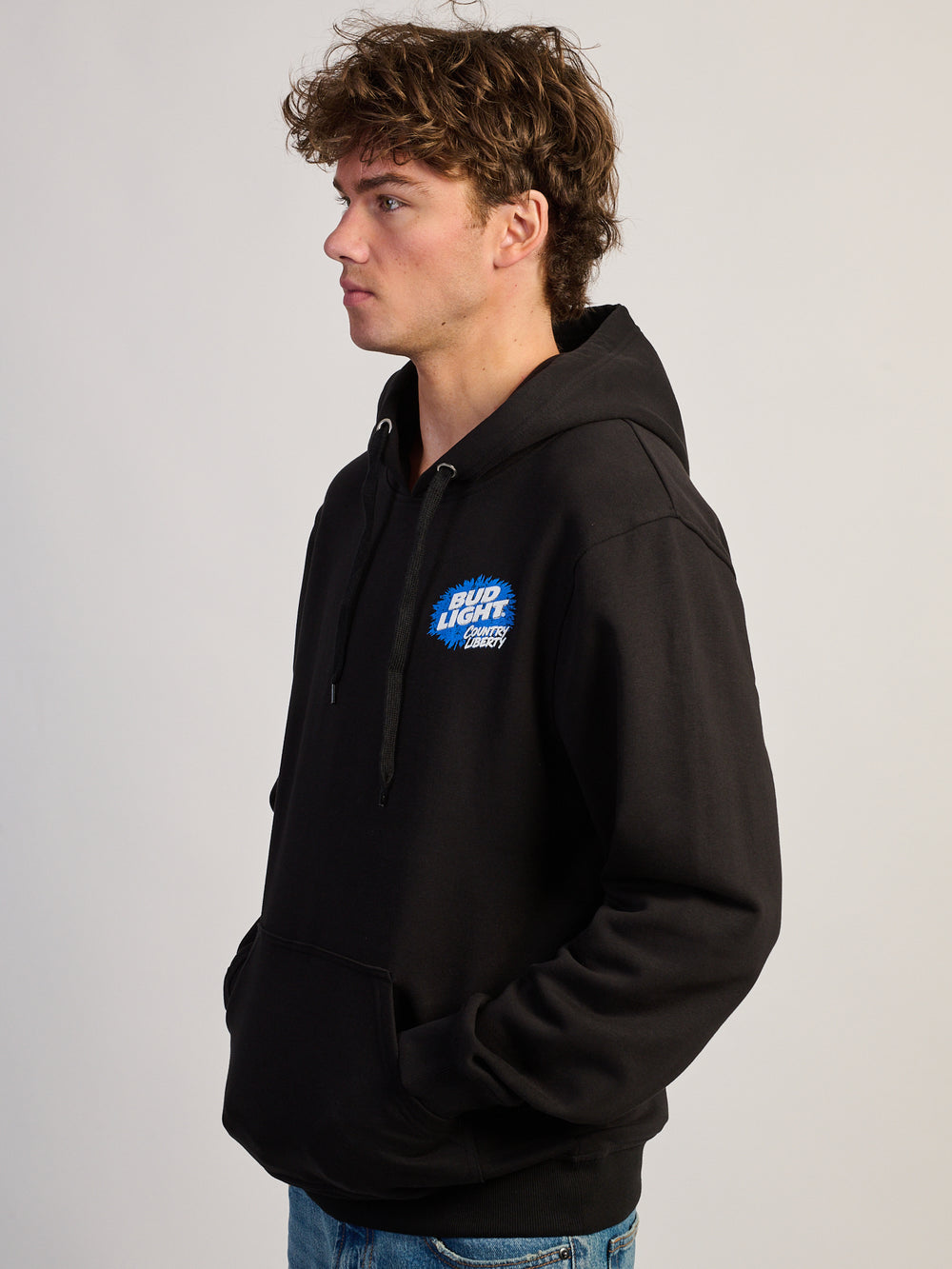 COUNTRY LIBERTY BUD LIGHT CRISPY BOY HOODIE