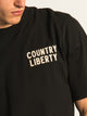 COUNTRY LIBERTY COUNTRY LIBERTY BLACK HORSE RIDING TEE - Boathouse