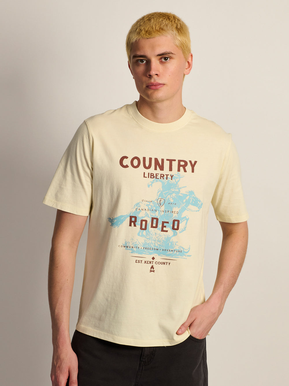 COUNTRY LIBERTY BLUE RODEO T-SHIRT