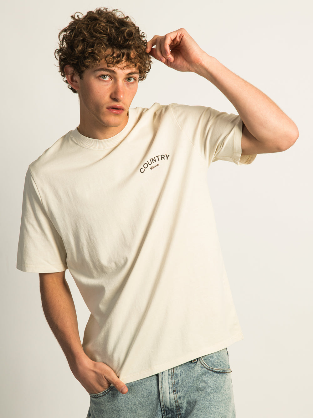 COUNTRY LIBERTY SADDLE TEE