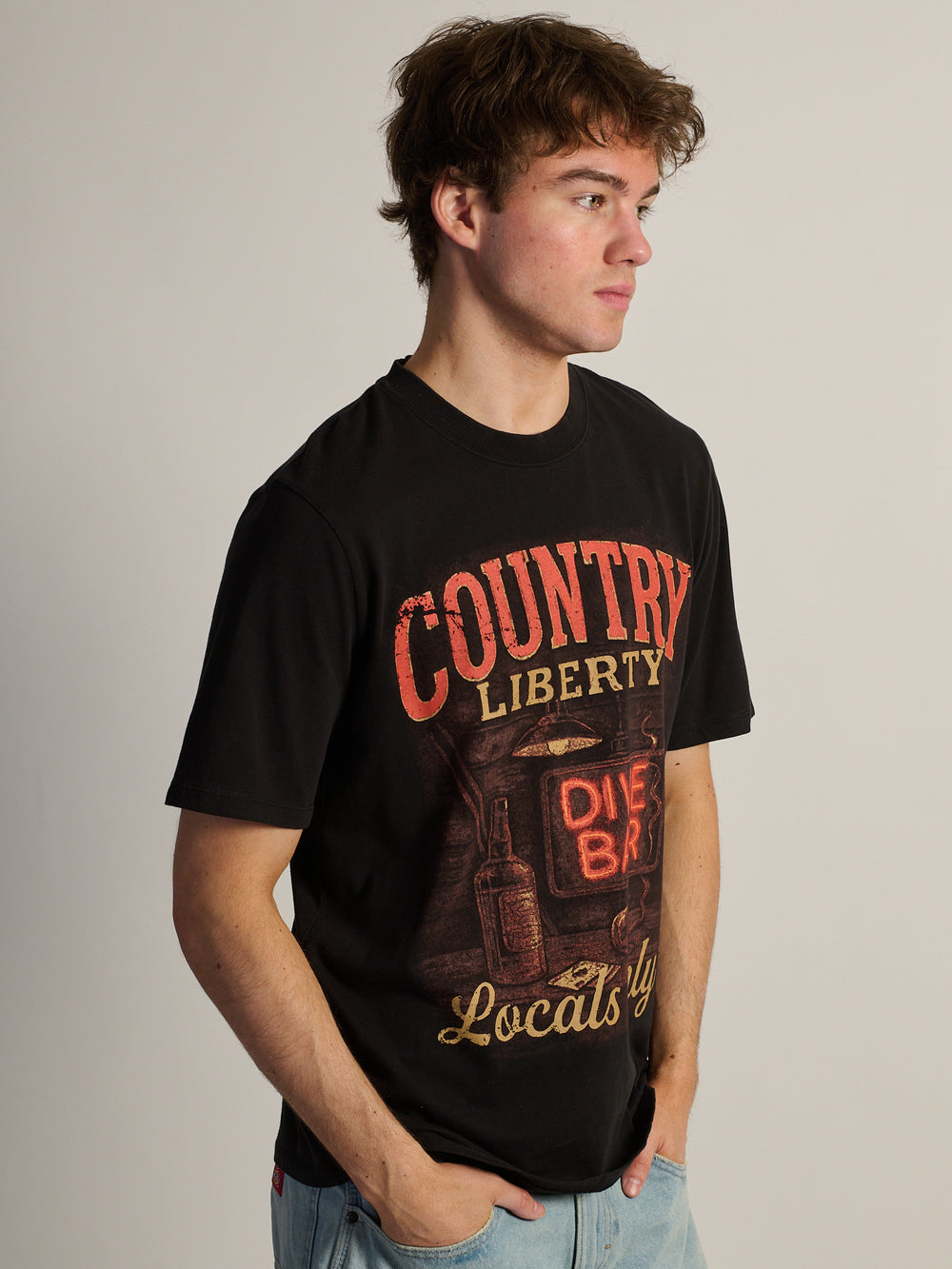 COUNTRY LIBERTY LOCALS ONLY T-SHIRT