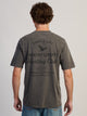 COUNTRY LIBERTY COUNTRY LIBERTY HUNTING CLUB TEE - WASHED GREY - Boathouse