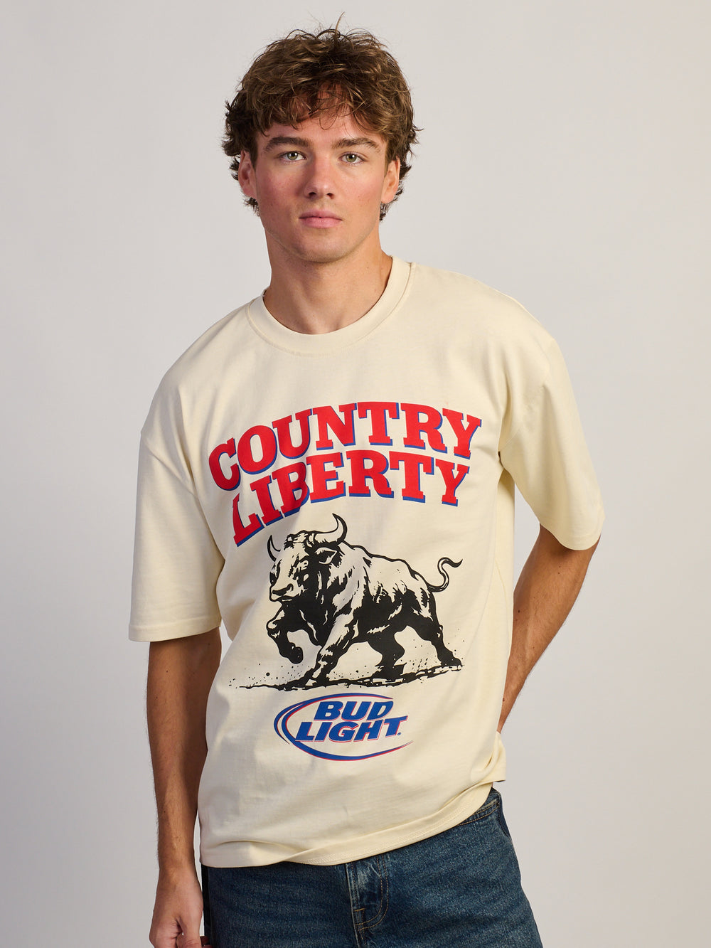 T-SHIRT RODEO LÉGER COUNTRY LIBERTY BUD