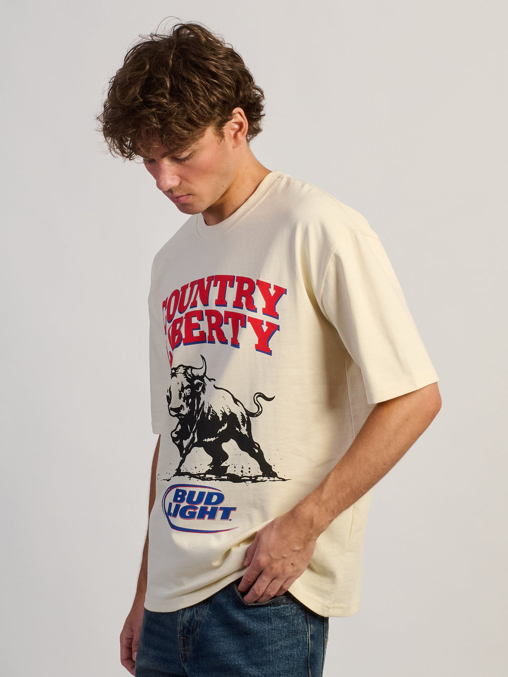 T-SHIRT RODEO LÉGER COUNTRY LIBERTY BUD