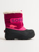 SOREL SOREL KIDS SNOW COMMANDER - CLEARANCE - Boathouse