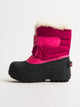SOREL SOREL KIDS SNOW COMMANDER - CLEARANCE - Boathouse