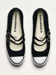 CONVERSE WOMENS CONVERSE CTAS DAINTY MARY JANE SLIP-ON - BLACK/EGRET - Boathouse