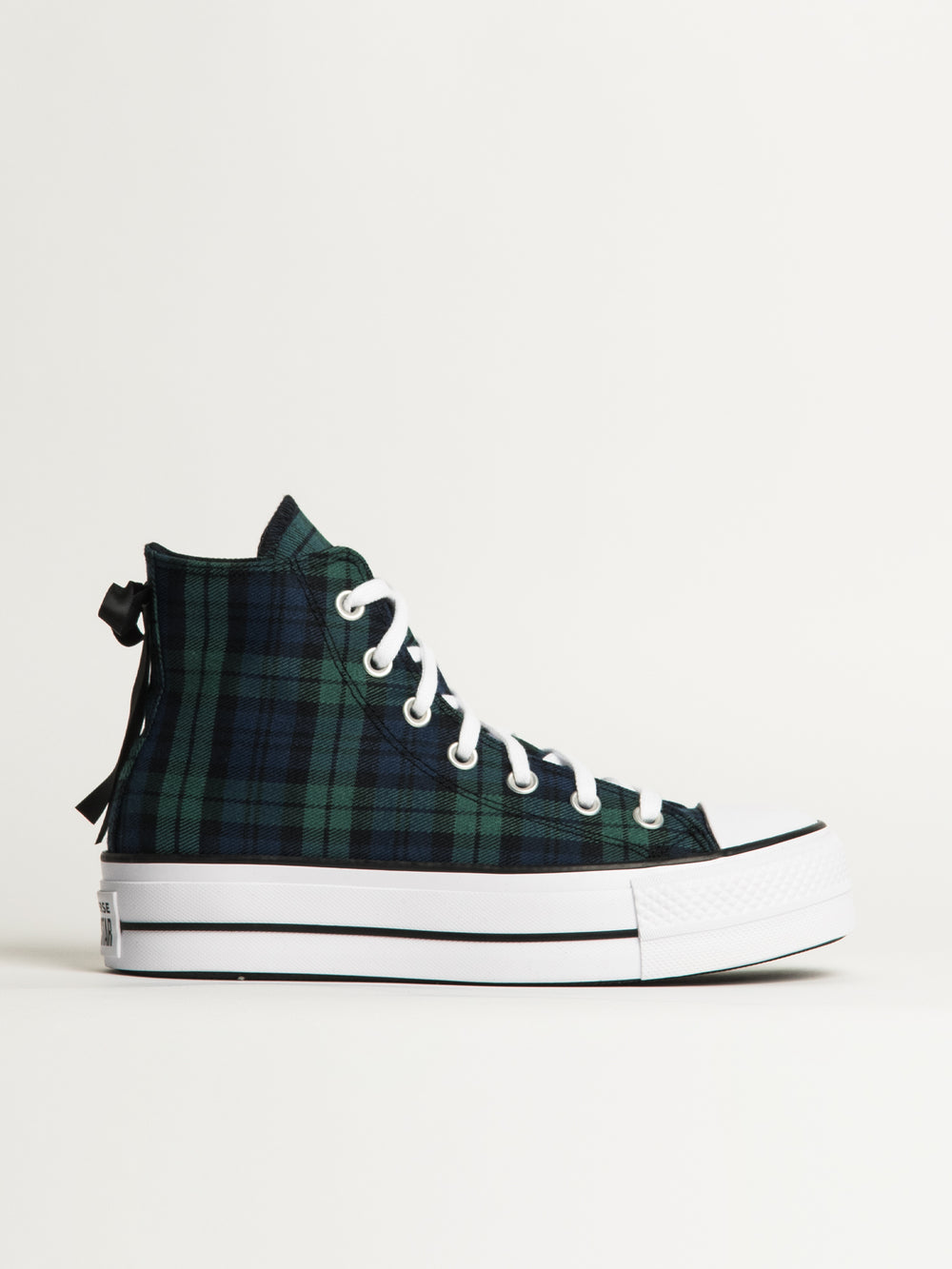 WOMENS CONVERSE CHUCK TAYLOR ALL-STARS LIFT SNEAKER - PLAID
