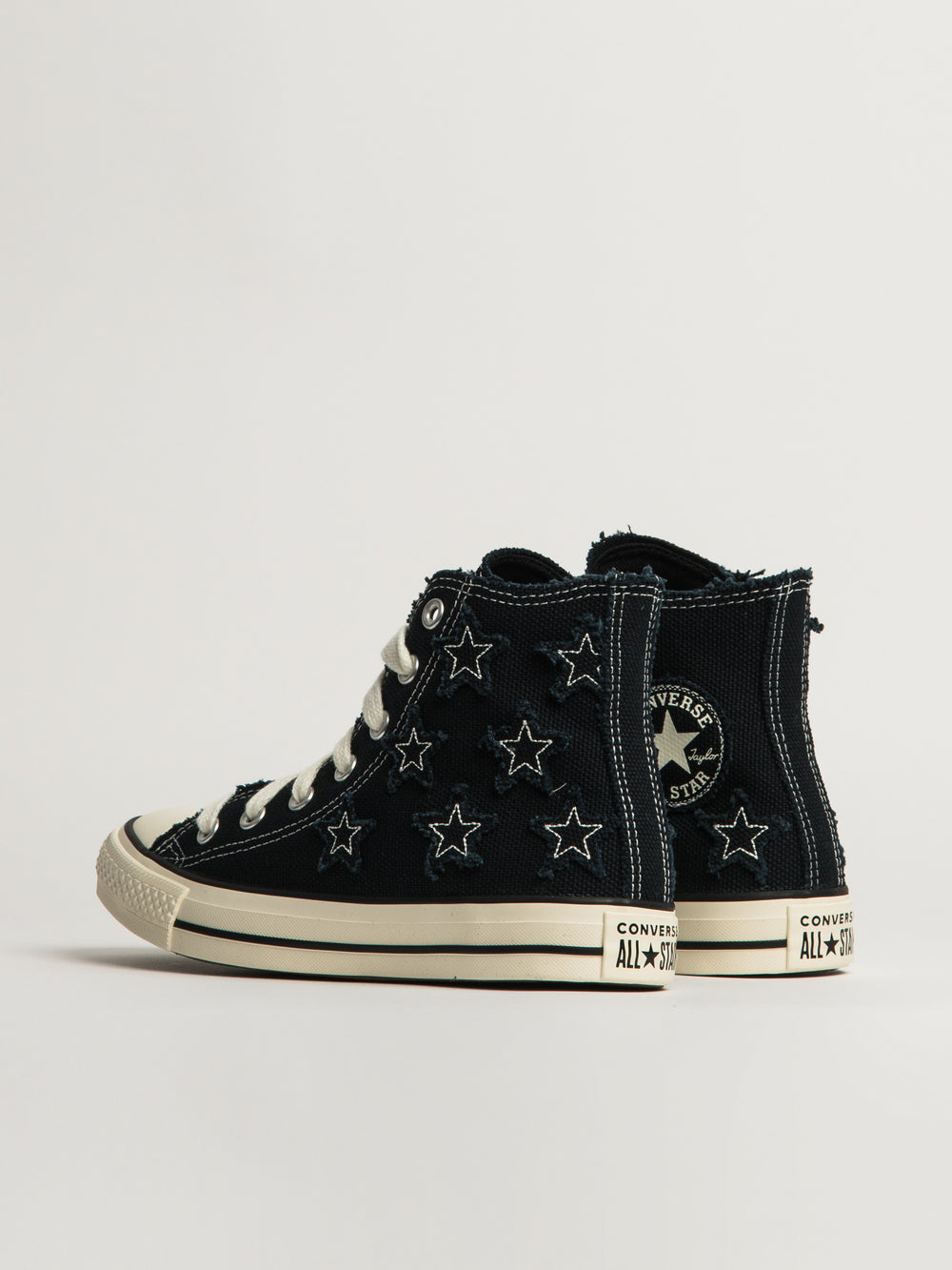 CONVERSE CHUCK TAYLOR ALL-STARS DISTRESSED DESIGN SNEAKER - NOIR