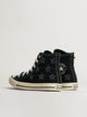 CONVERSE CONVERSE CHUCK TAYLOR ALL-STARS DISTRESSED DESIGN SNEAKER - BLACK - Boathouse