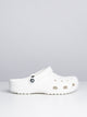 SABOTS CLASSIQUES CROCS POUR HOMMES - BLANCS