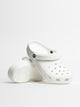CROCS WOMENS CROCS CLASSIC CLOGS - WHITE - Boathouse