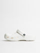 CROCS WOMENS CROCS CLASSIC CLOGS - WHITE - Boathouse