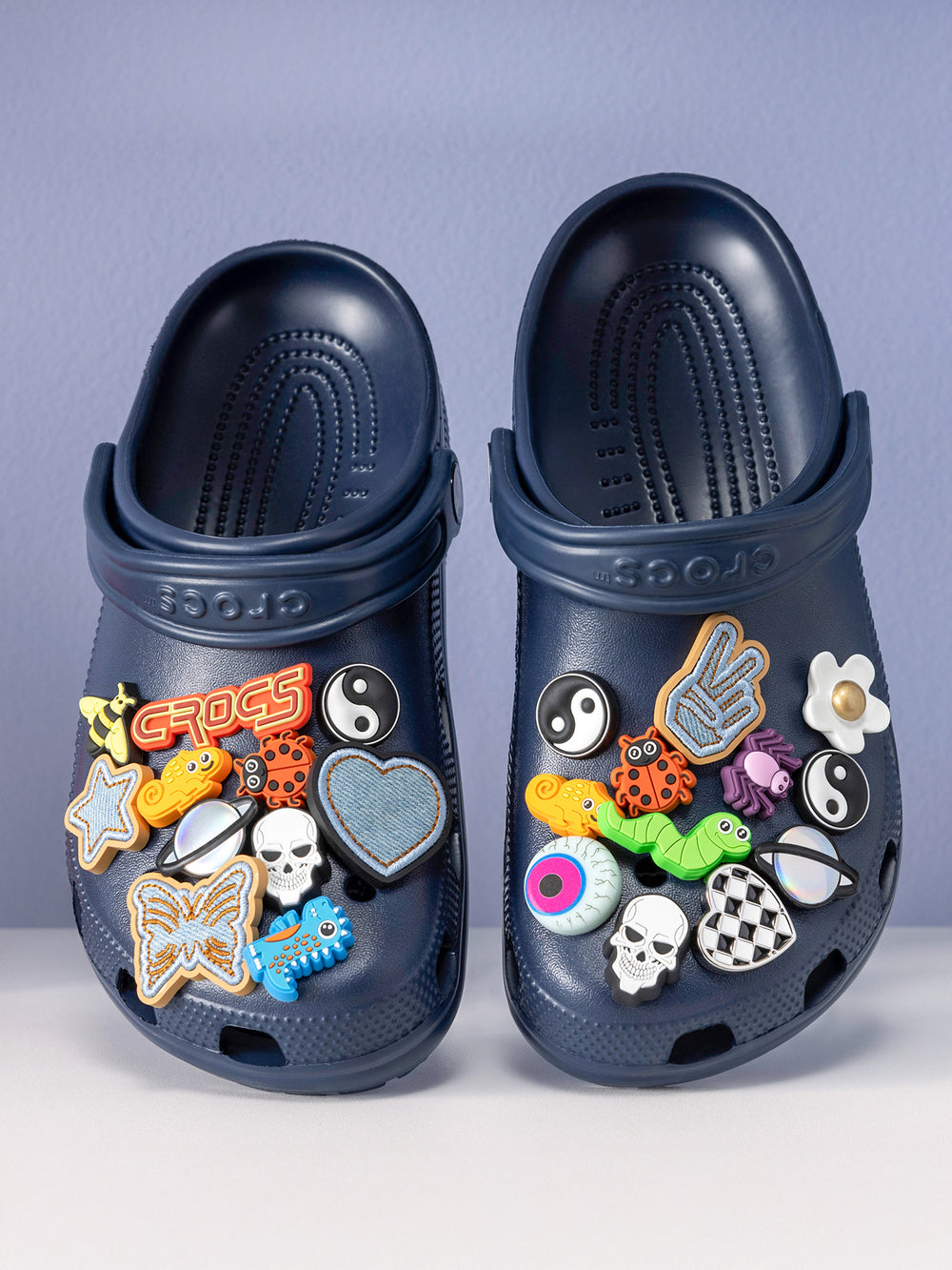 MENS CROCS CLASSIC CLOGS - NAVY