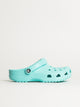 WOMENS CROCS CLASSIC CLOG - AQUAMARINE