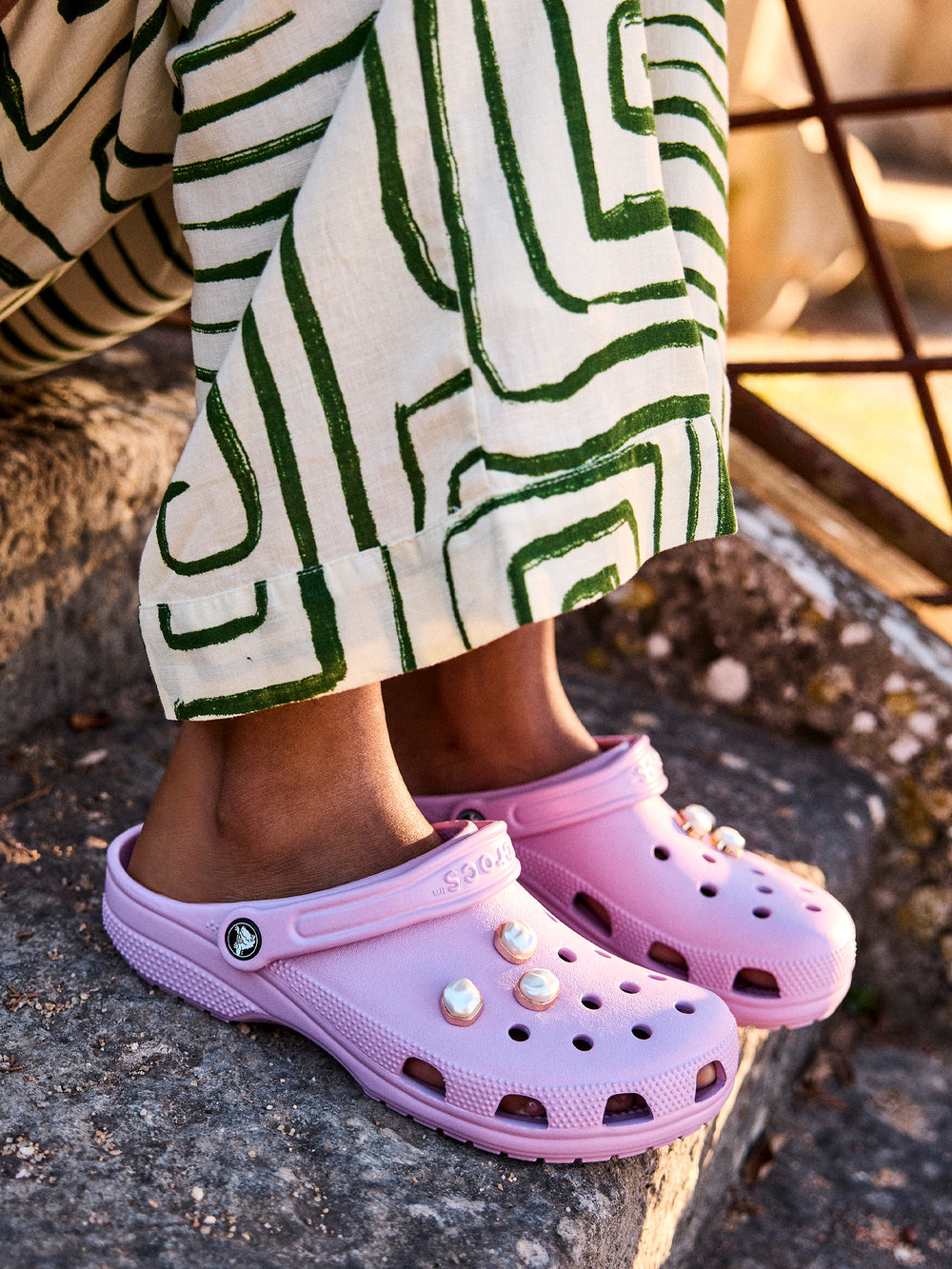 WOMENS CROCS CLASSIC CLOG - HYDRANGEA