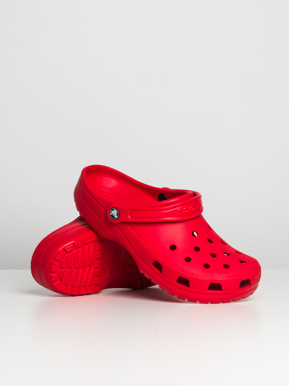 MENS CROCS CLASSIC CLOG - VARSITY RED