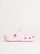 WOMENS CROCS CLASSIC CLOG - PINK MILK