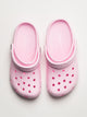 WOMENS CROCS CLASSIC CLOG - PINK MILK