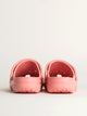 WOMENS CROCS CLASSIC CLOG - POWDER PINK