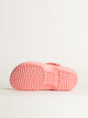 WOMENS CROCS CLASSIC CLOG - POWDER PINK