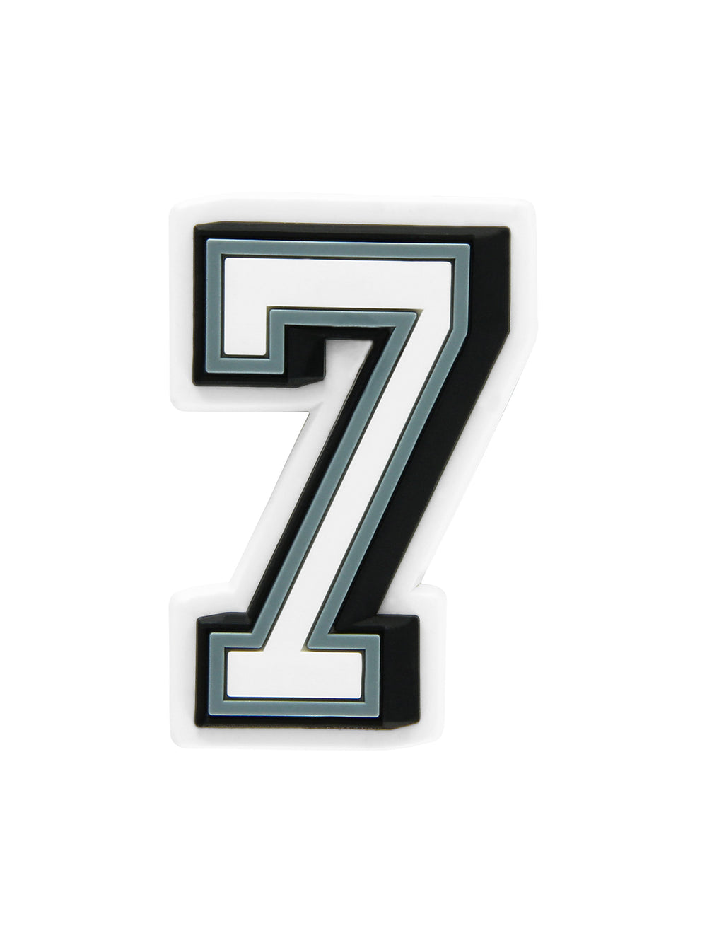 CROCS JIBBITZ NOIR ET BLANC NUMÉRO 7