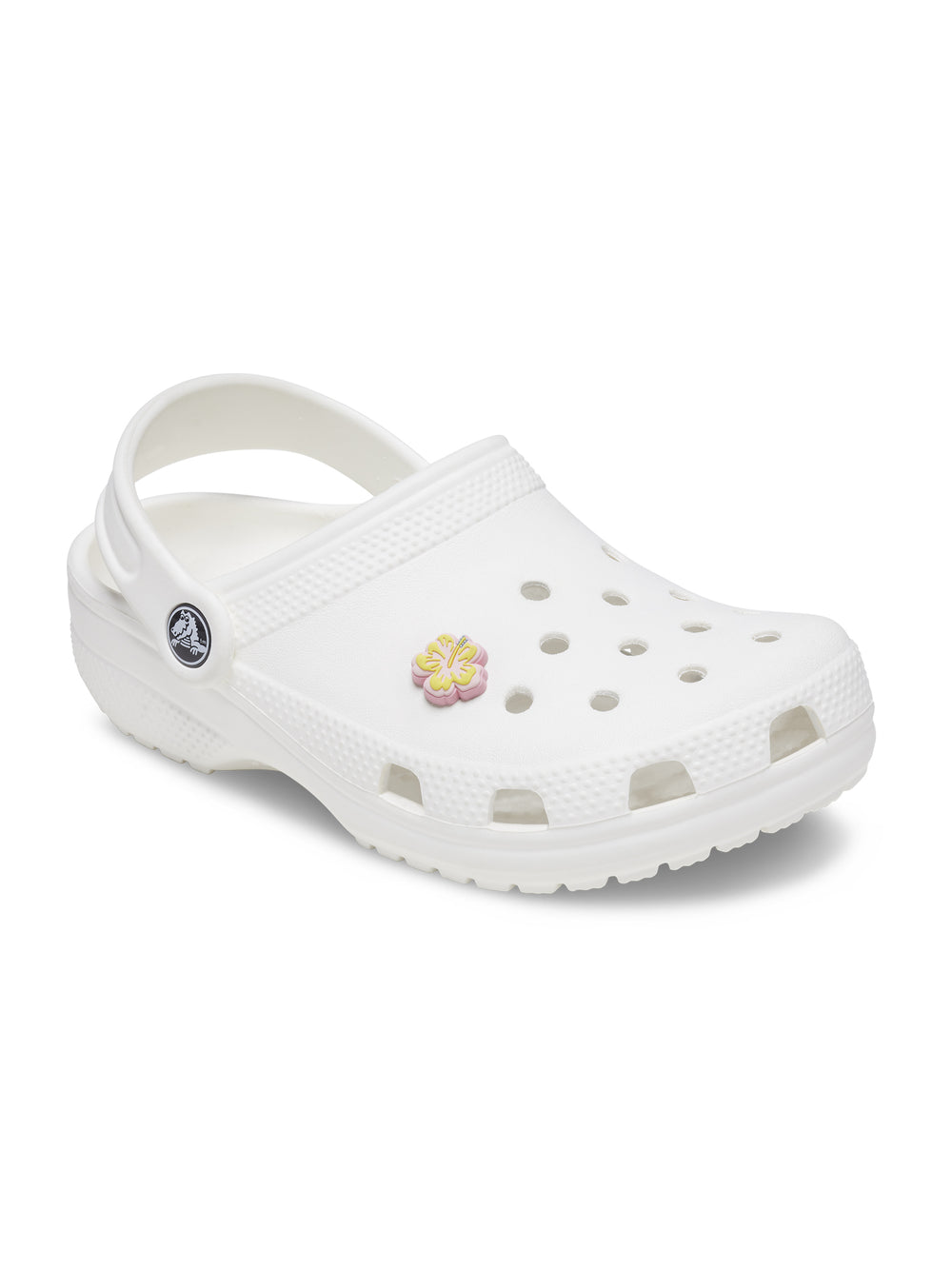 CROCS JIBBITZ - PNK N'YEL HIBISCUS