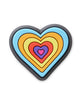 CROCS CROCS JIBBITZ 70's HEART - CLEARANCE - Boathouse