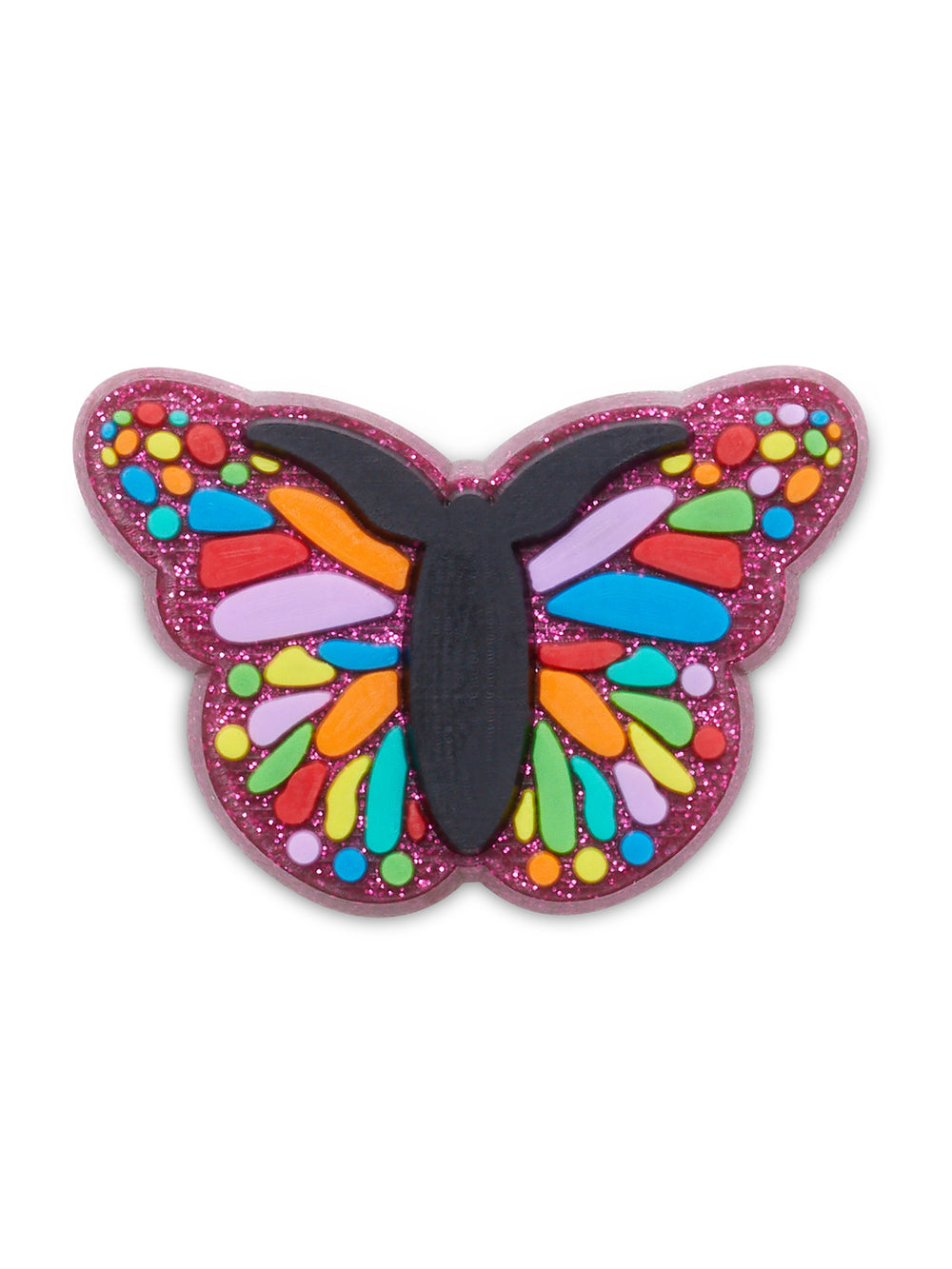CROCS JIBBITZ - RAINBOW BUTTERFLY