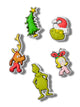 CROCS CROCS THE GRINCH 5PK JIBBITZ - Boathouse